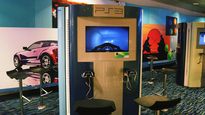 The PlayStation 3 at the Entertainment Deck